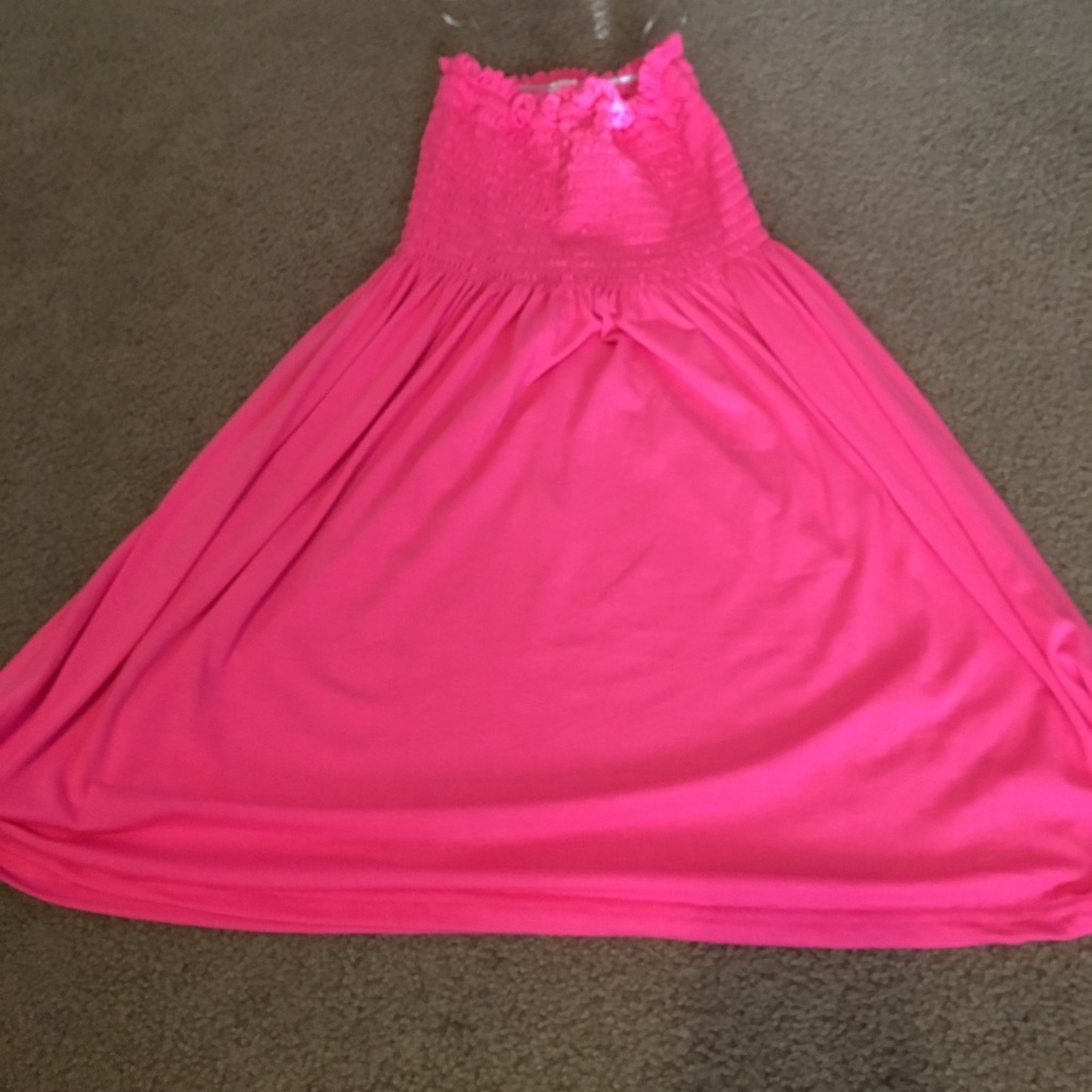 Strapless dress